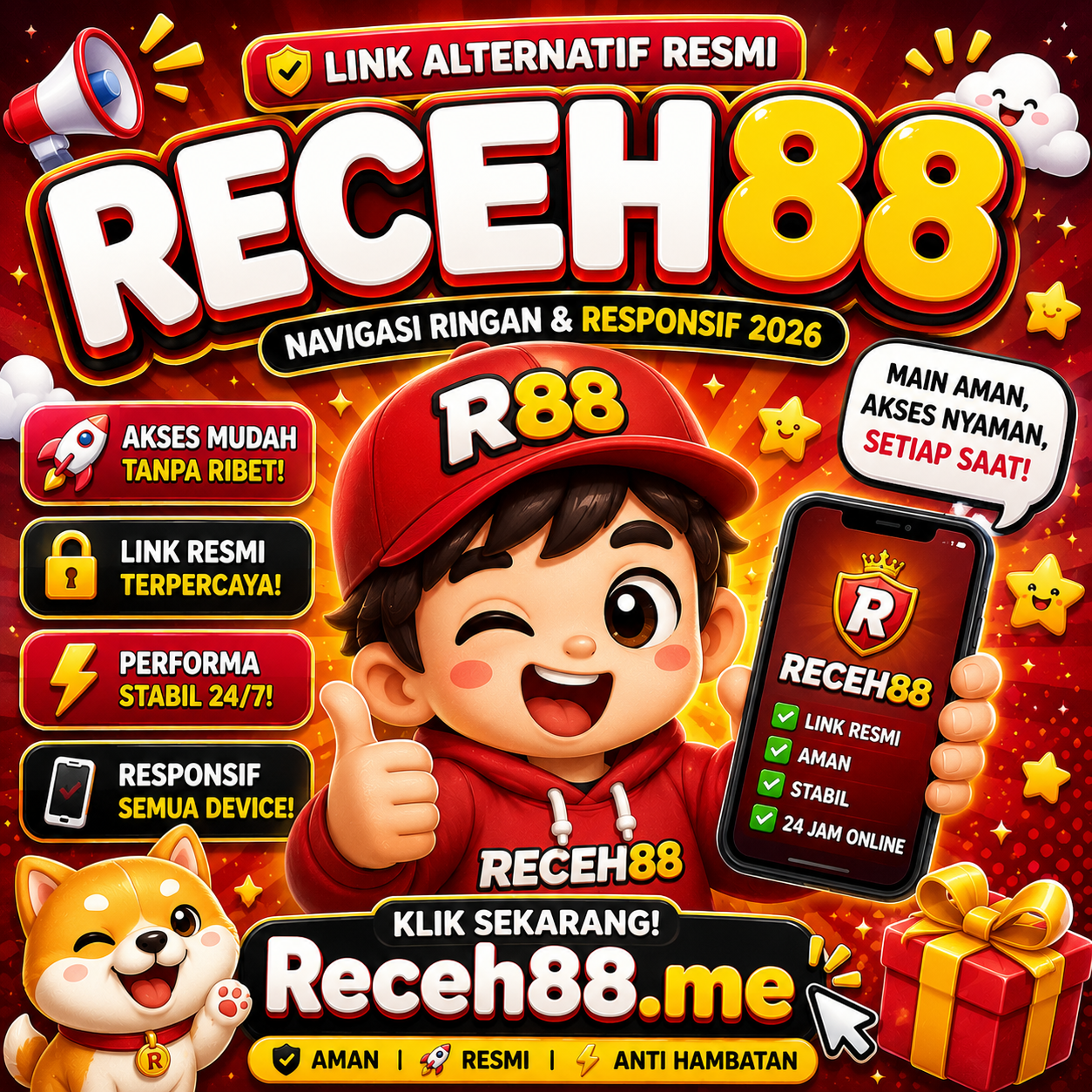 Receh88 Link Alternatif Resmi Dengan Navigasi Ringan dan Responsif 2026